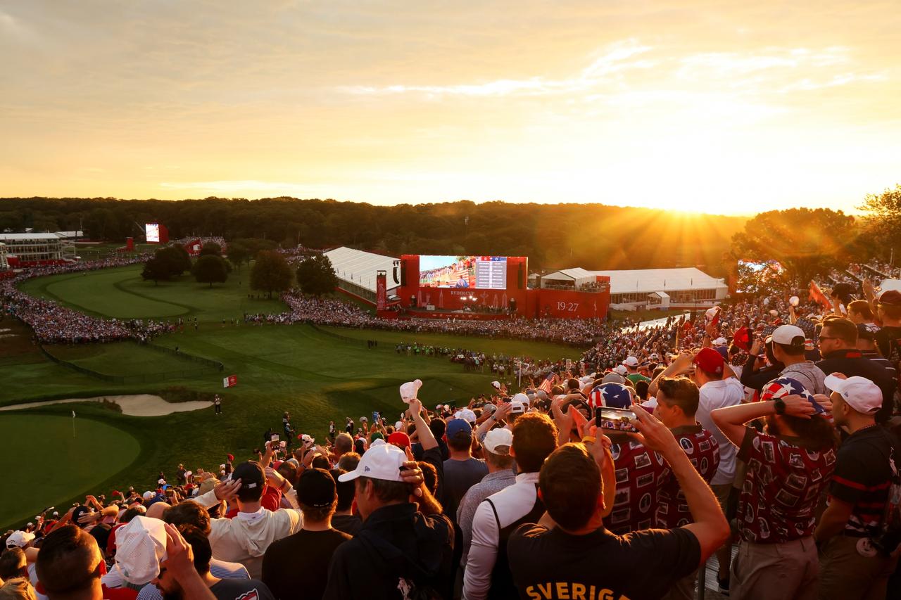 画像: 朝から大観客が詰めかけた（PHOTO/PGA of America）