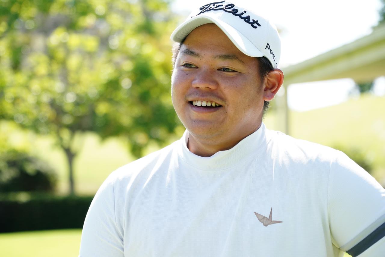 画像: にこやかに話す照屋選手（撮影／矢田部裕）