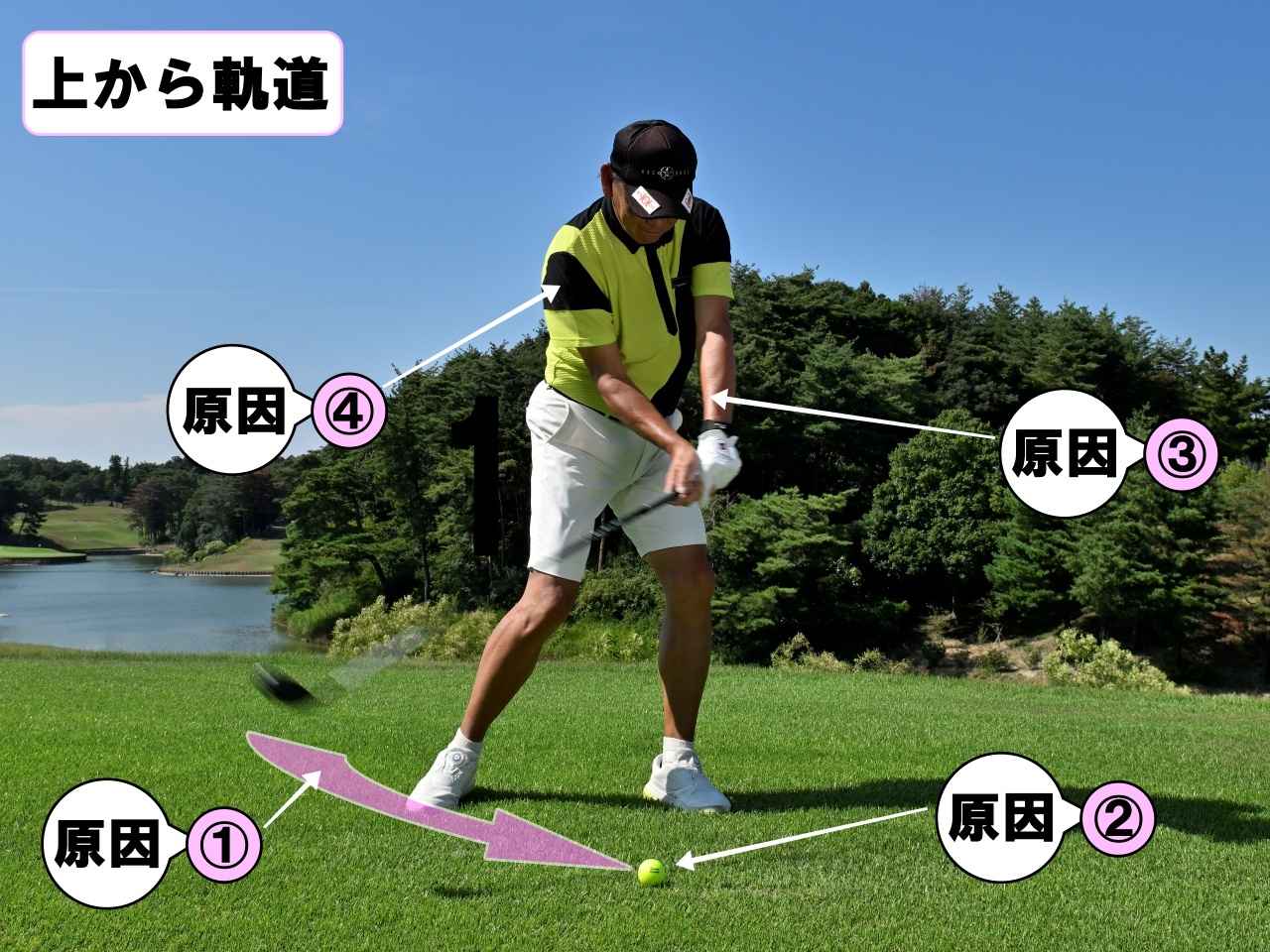 画像: FWが打てない4つの原因。ダウンブローはＦＷがつかまらない