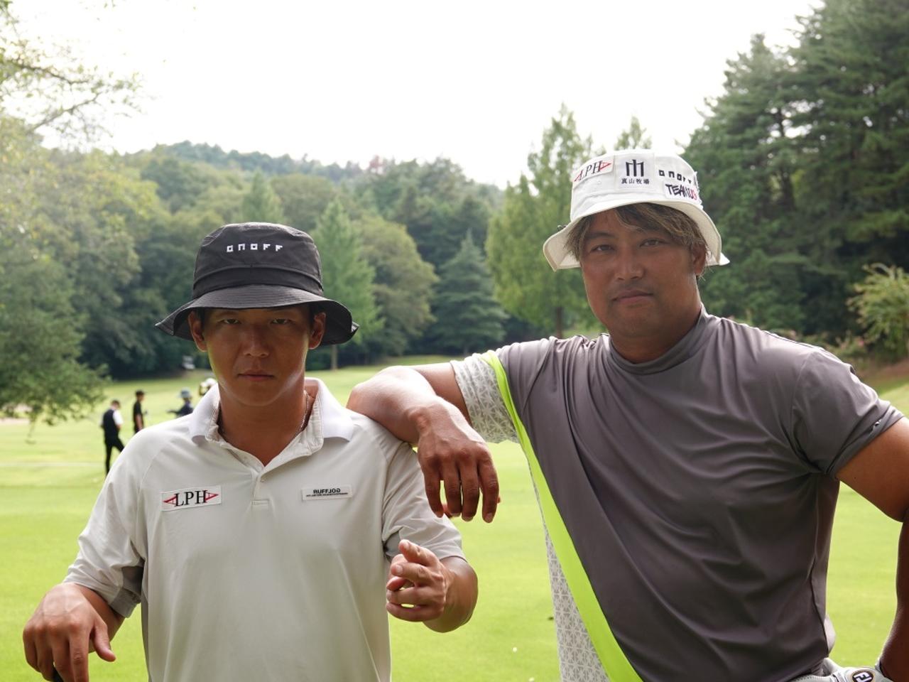 画像: Sho-Time Golf姜さんとエンター豊田さん