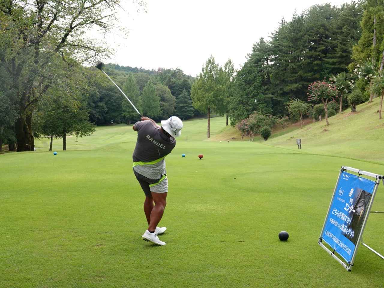 画像: エンター豊田さんの豪快なショット