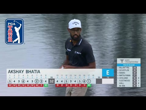 画像: Akshay Bhatia's AMAZING hole-in-one | Round 3 | BMW Championship | 2025 www.youtube.com