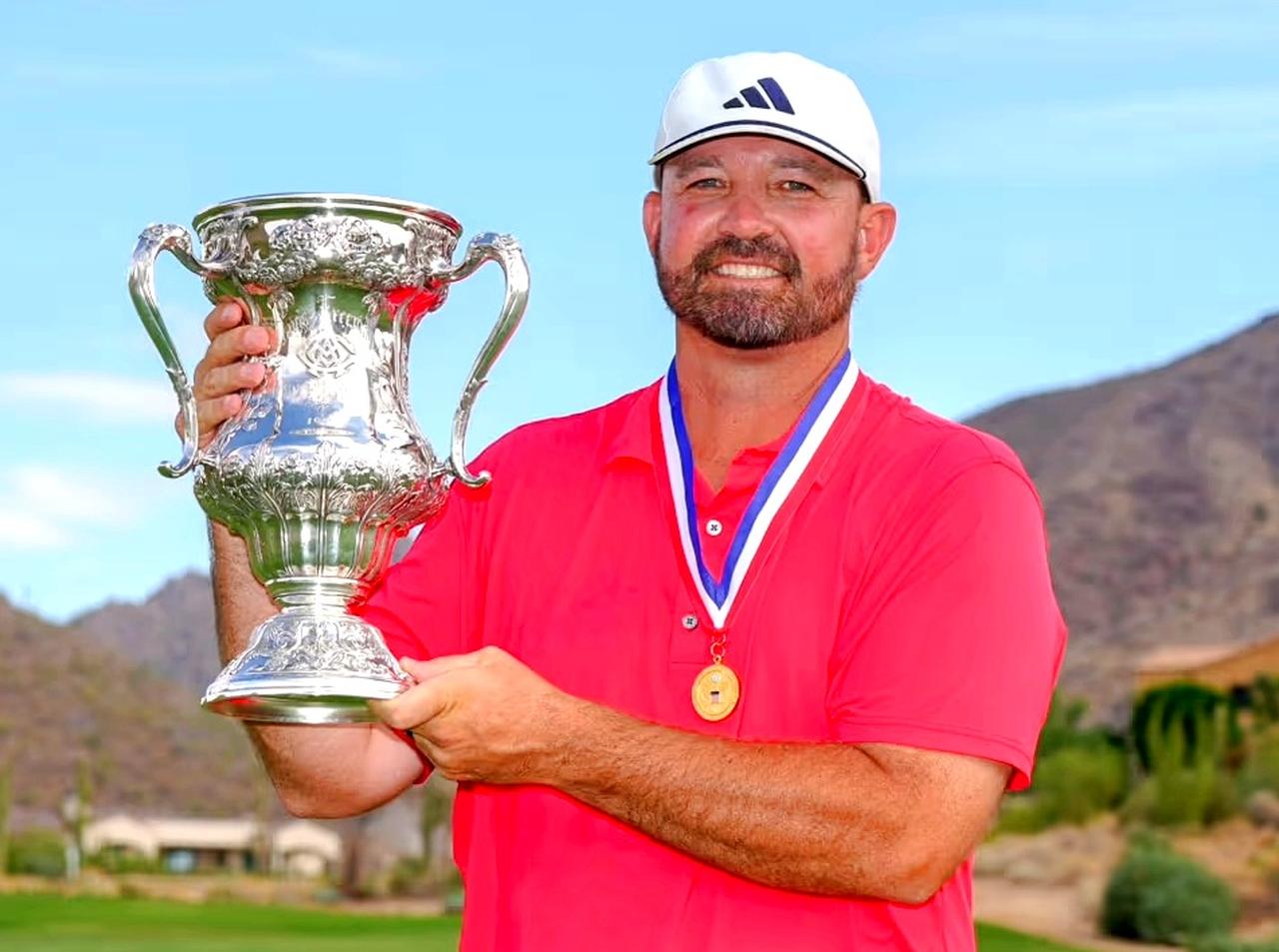 画像: 優勝したブランドン・ホルツは38歳。PGA傘下のミニツアーの出場経験を持つ(PHOTO/USGA)