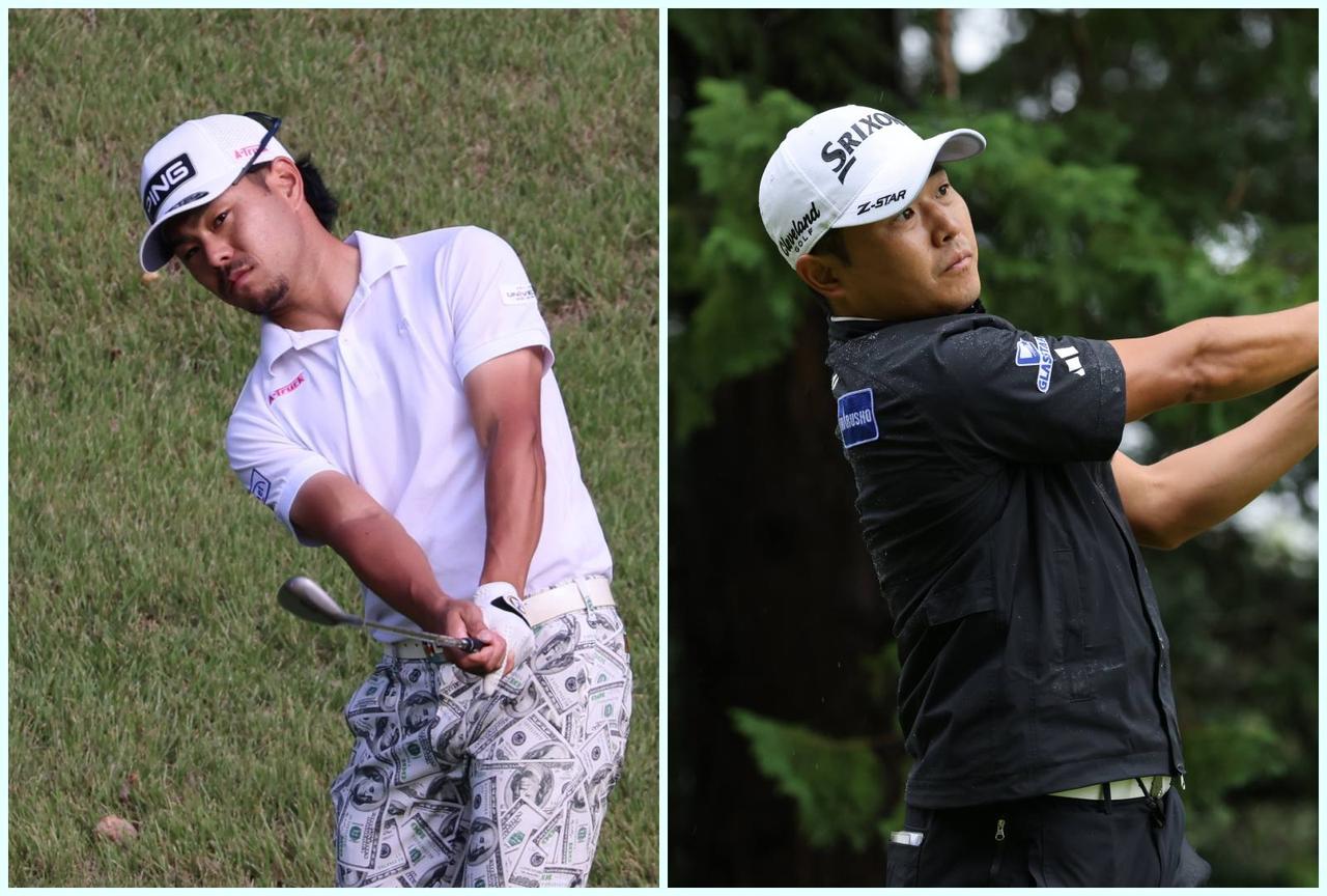 画像: 2位をキープしている高野碧輝と11位タイの小浦和也(写真提供:JGTO)