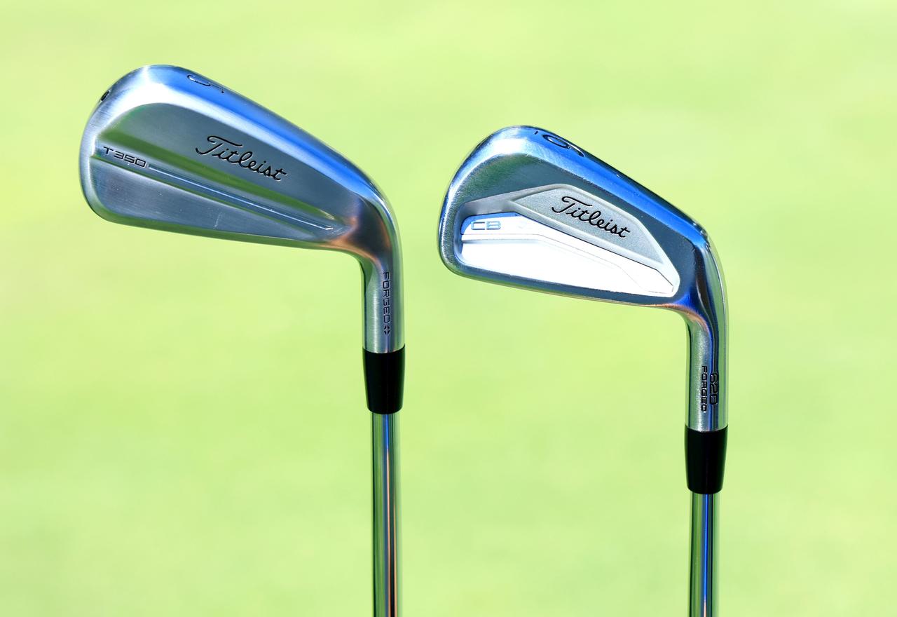 画像: 5Iはスピン量と弾道高さの観点で選んだT350、6I～9Iは長く愛用する鍛造キャビティの620CBというコンボセット。アイアンもシャフトフレックスはS
