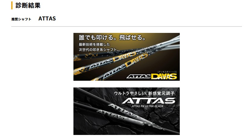 画像: USTマミヤ公式HP内で行った診断結果
