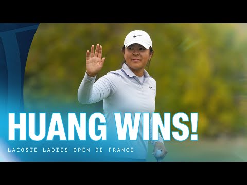 画像1: Anna Huang's winning moment | Lacoste Ladies Open de France www.youtube.com