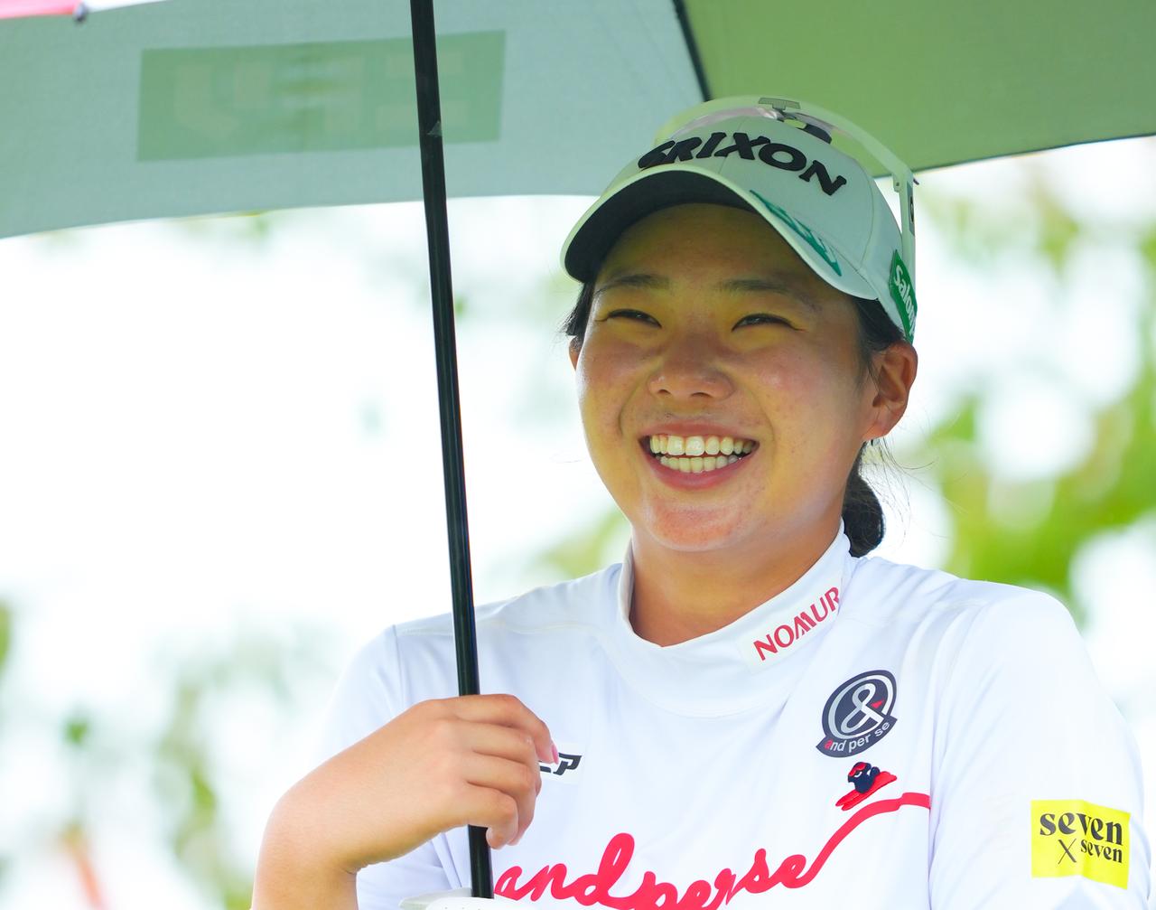 画像: 首位から4打差の4位タイから2週連続優勝をかけてスタートする菅楓華