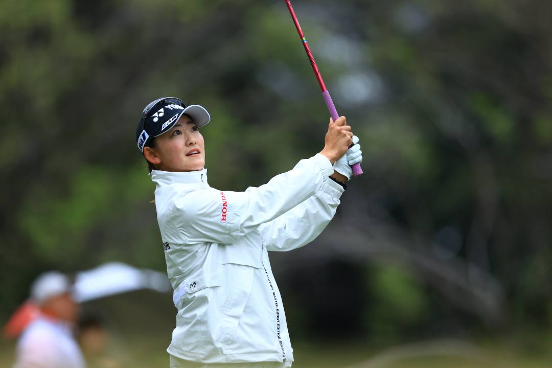 画像: 2025年 富士フイルム・スタジオアリス女子オープンでの岩井千怜（撮影／大澤進二）