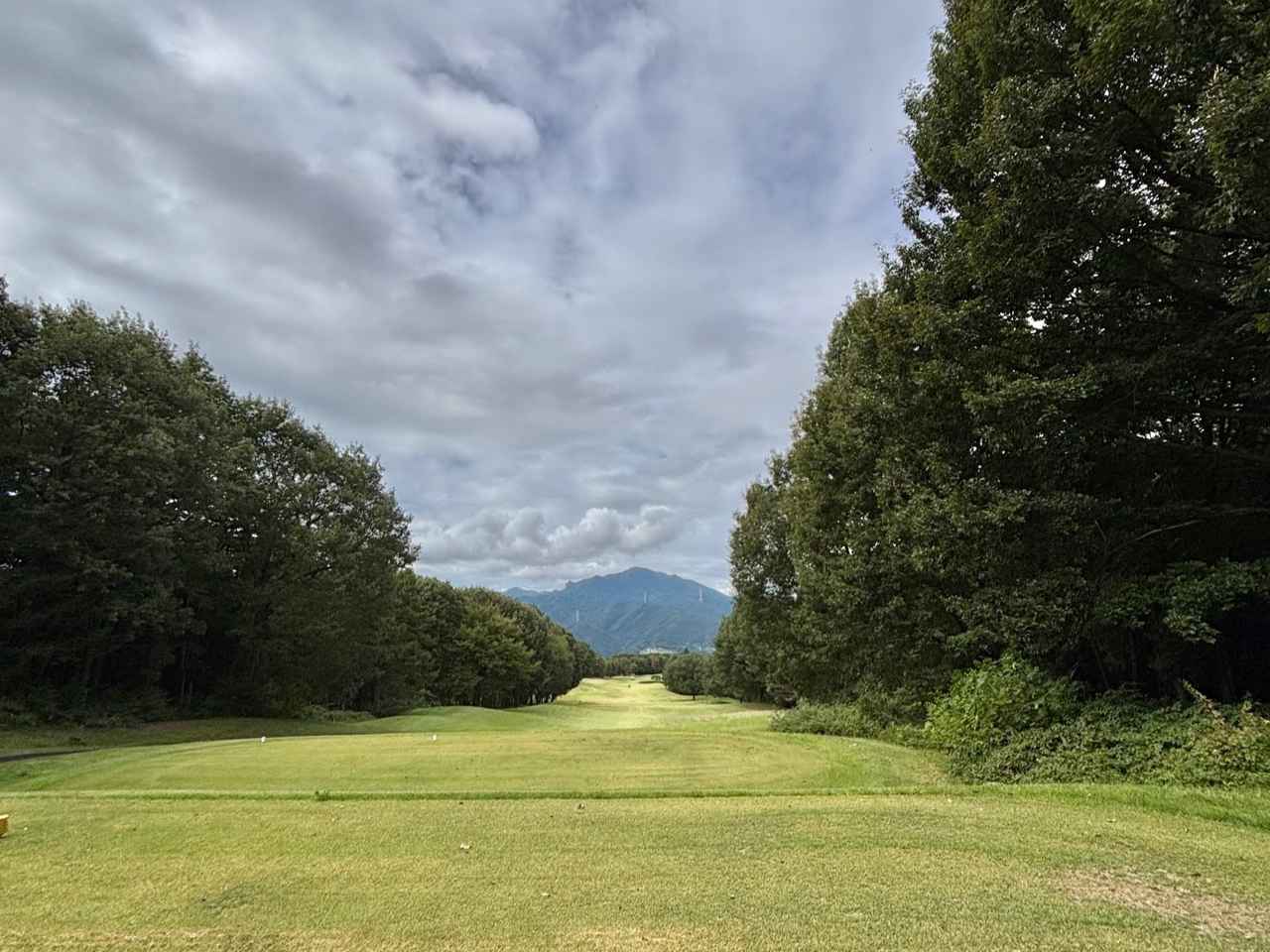 画像: 昭和の森ゴルフ場 No.9(629Y・P6)。名物ホールでパーを取りました!