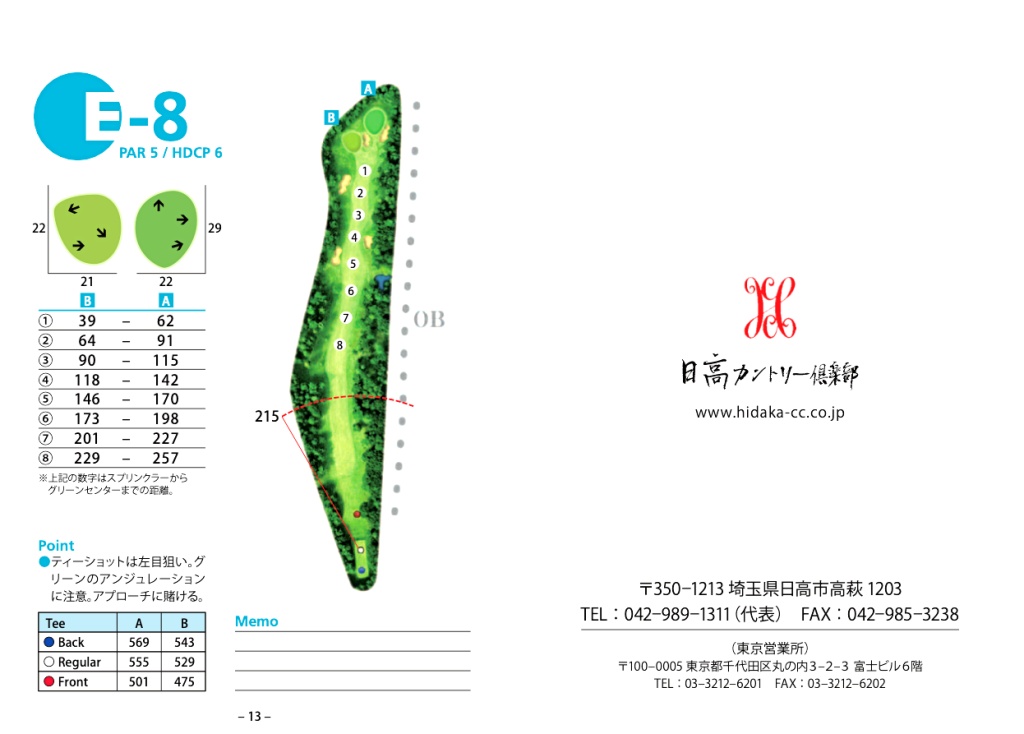 画像: キャディたちが計測した距離やグリーン傾斜などが記されたヤーデージブックのもと