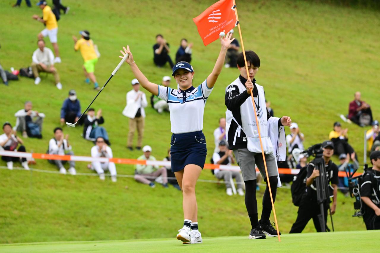 画像: 「スタンレーレディスホンダゴルフトーナメントで今季2勝目を飾った河本結