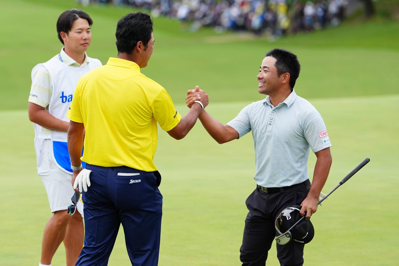 画像: 最終日は松山英樹とのラウンドとなった（撮影／岡沢裕行）