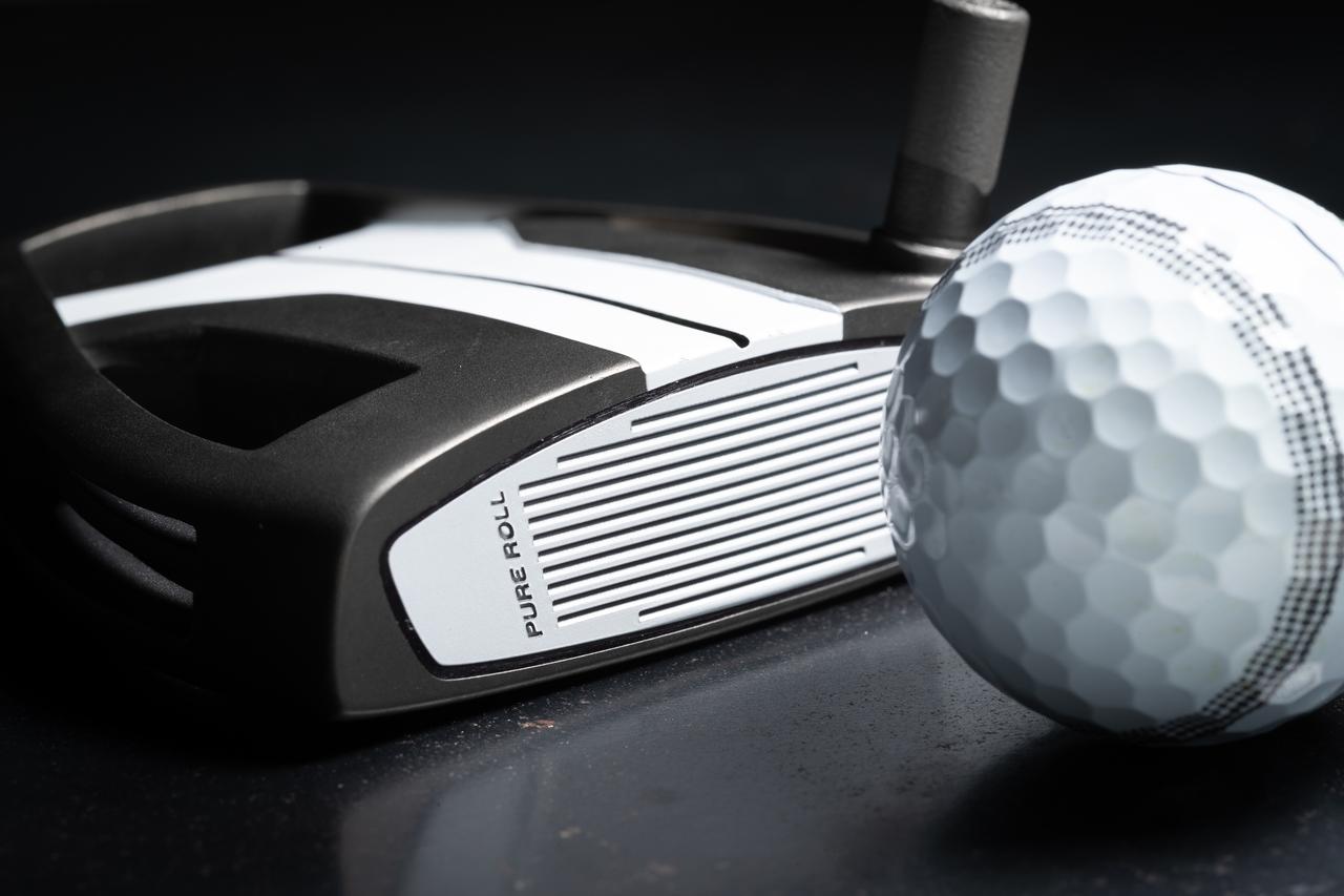 画像: 進化を続けるフェースインサート。転がりの良さを生む(写真は最新のスパイダーX)