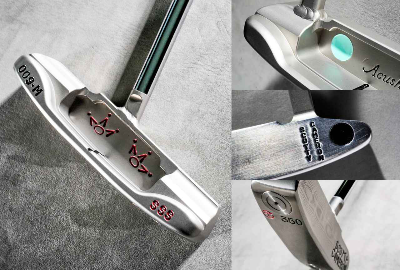 画像: 『009M SSS』ストレートシャフト仕様のネックが溶接で取り付けられたSSS(スタジオステンレススチール)の009マスタフル。今年1月に、松山英樹が同型のモデルを使用して優勝してから、このタイプの人気が高まっているという