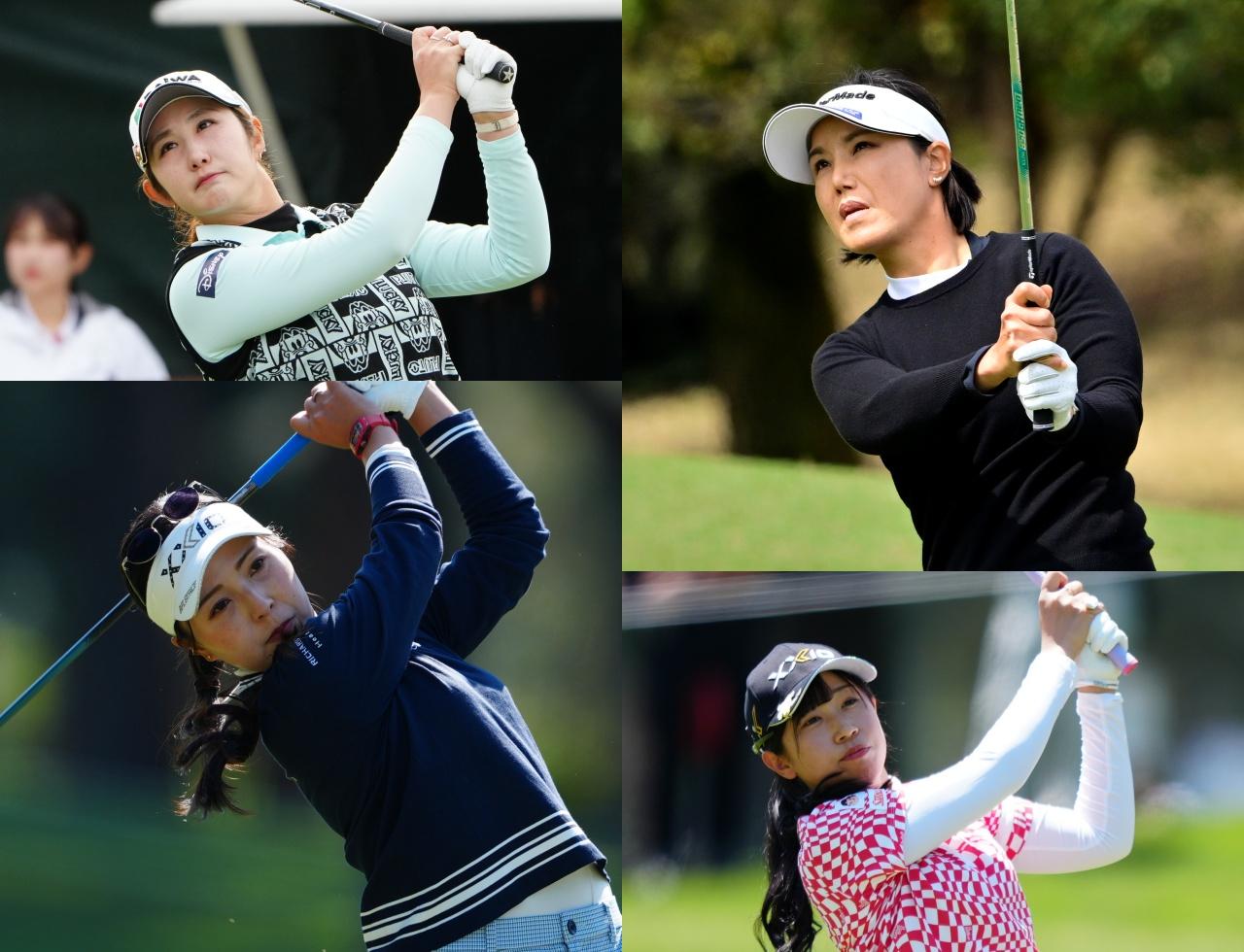 画像: ペ・ソンウ、全美貞、菅沼菜々、青木瀬令奈(画像左上から時計回り)