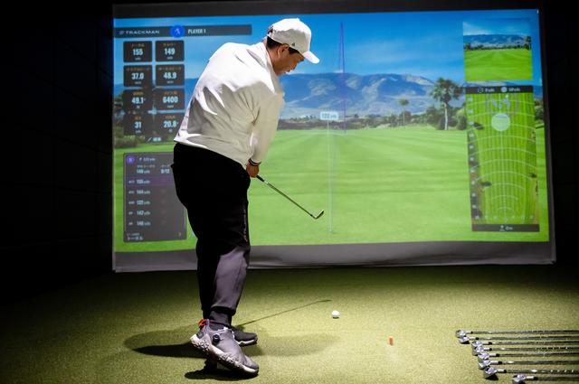 画像: スクエア感が強いので、ヘッドをストレートに動かすイメージが出やすい