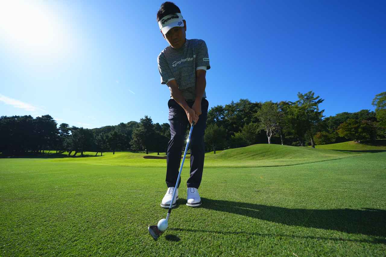 画像: 「食い付くソフトな打感、進化しています」(田中プロ)