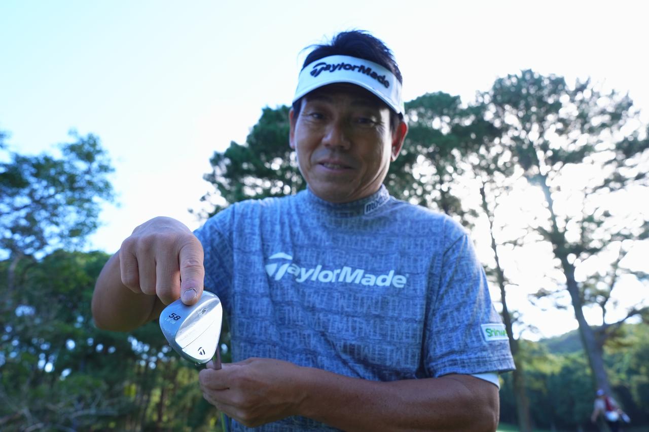 画像: 「この部分を使うイメージがいいです」(田中プロ)