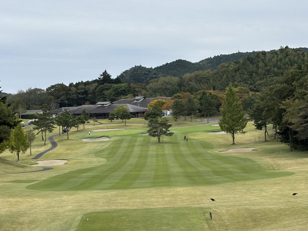 画像: 松島チサンカントリークラブ松島・仙台コース 仙台CNo.9（323Y・P4）。2オン2パットのパー