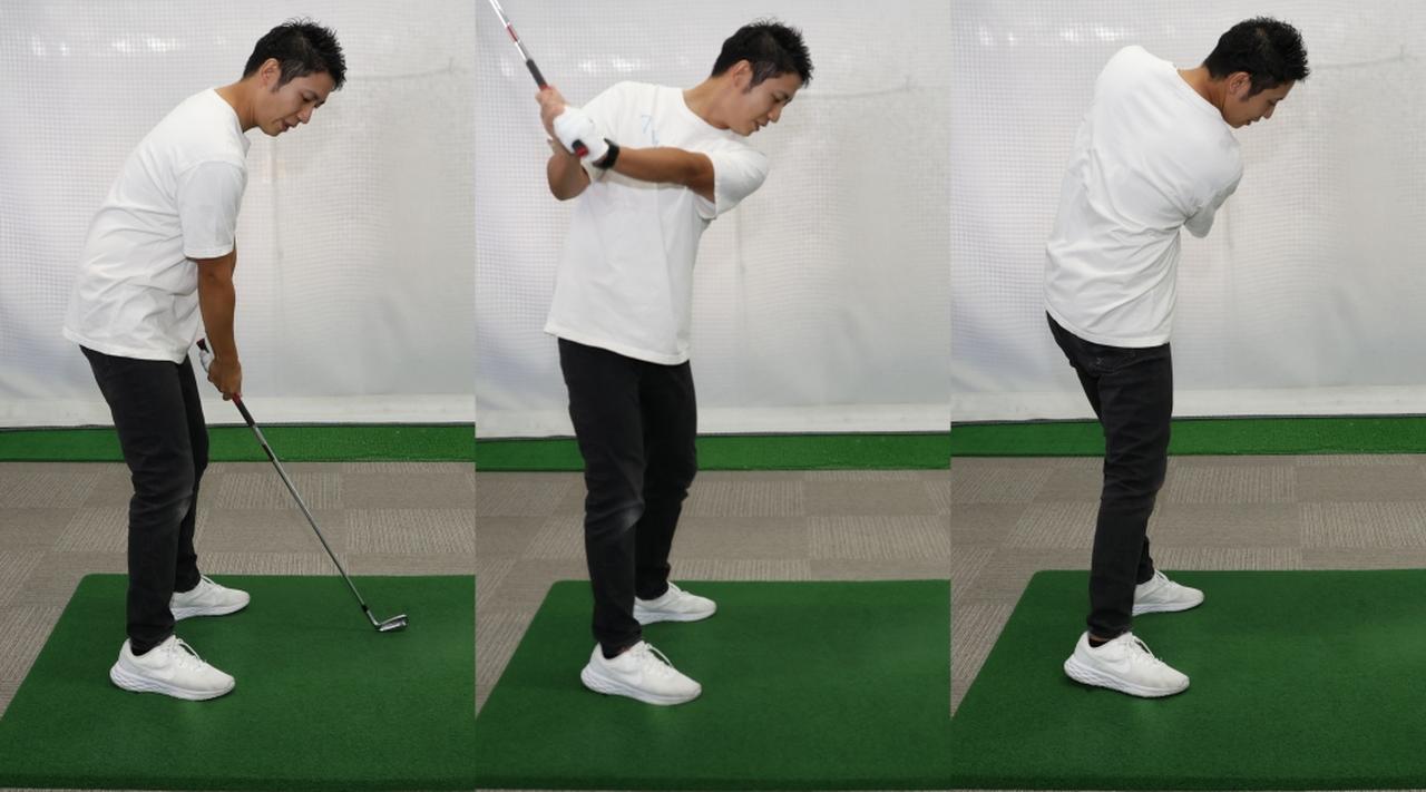 画像: 体のいろんな部位の高さを変えずに打つことが大切だ