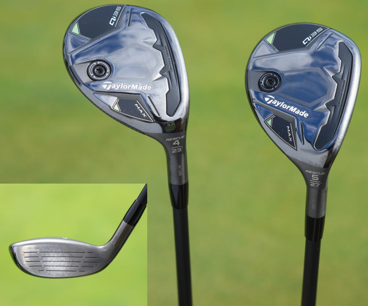 画像: ユーティリティはヘッドが大きく、重心が深いMAXを選択。「球が上がりやすいので、安心してグリーンが狙えます」(本人)