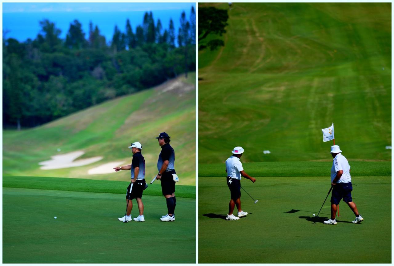 画像: ウェアを揃えたり、前日の作戦会議、一緒にラインを読んだりなど、ダブルスならではの魅力がたくさん!