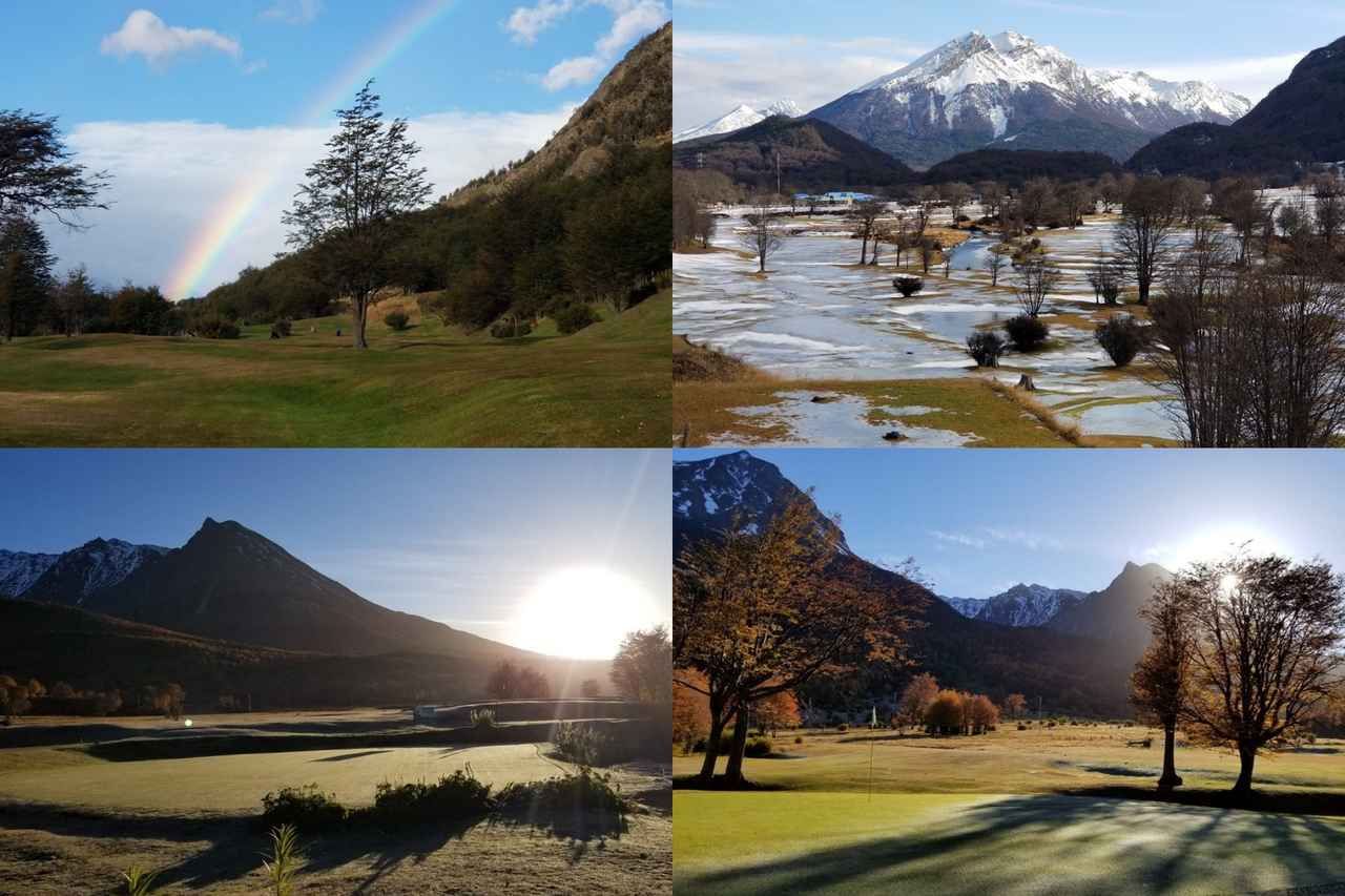 画像: 南緯54.83度にあるウシュアイアGC(クラブのHPより抜粋)