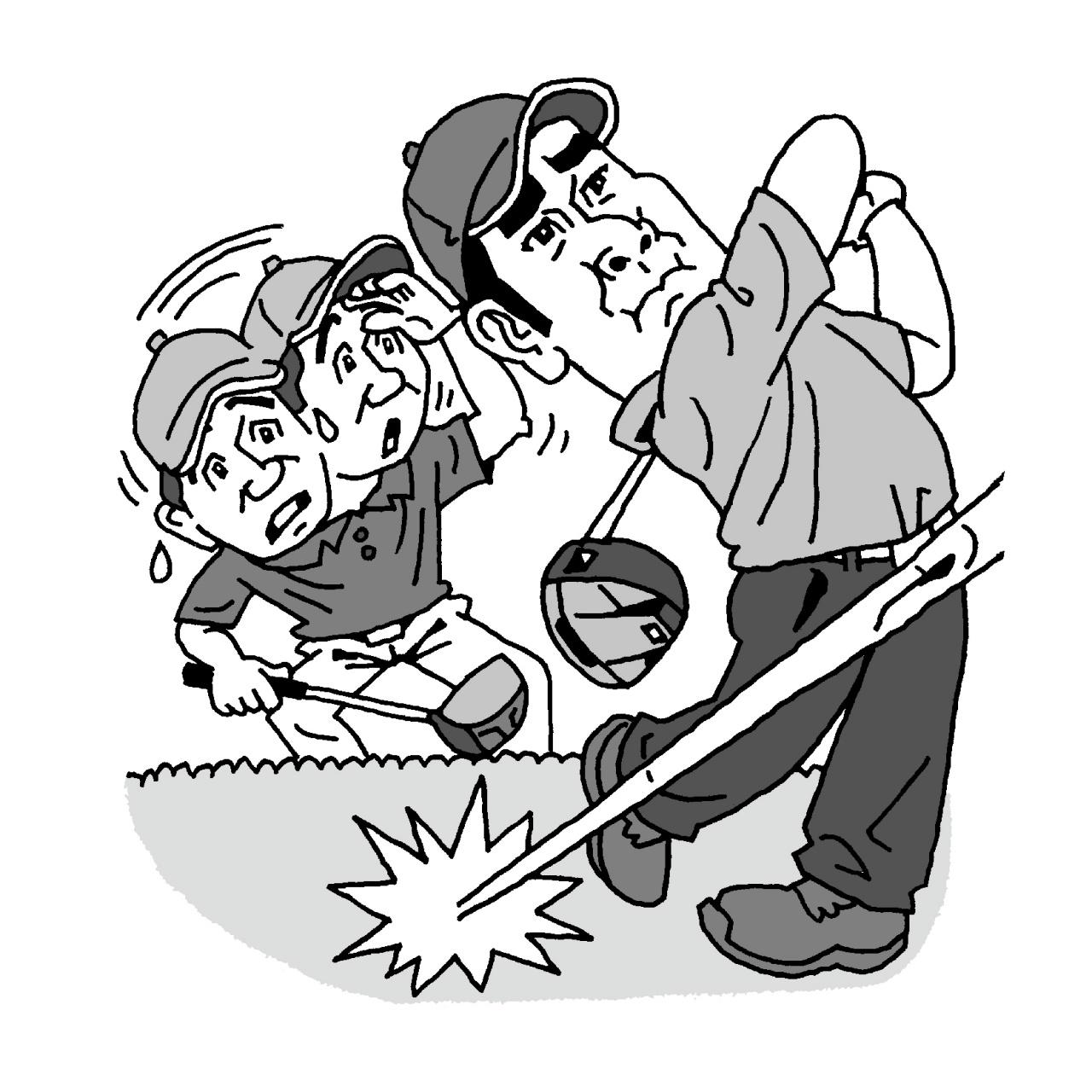 画像: ボールの行方が分からない