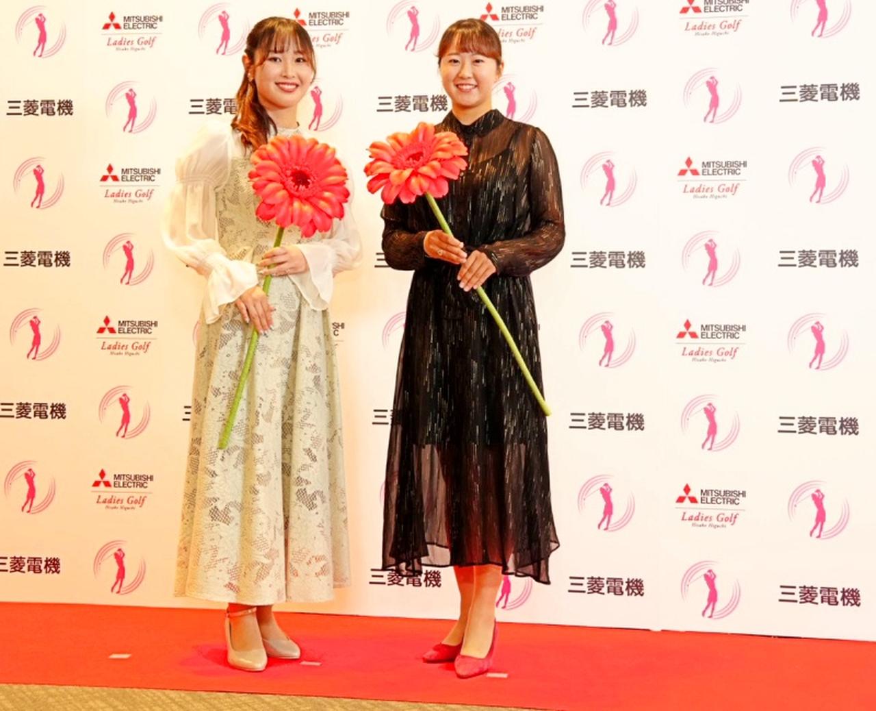 画像 : 吉澤柚月と稲垣那奈子