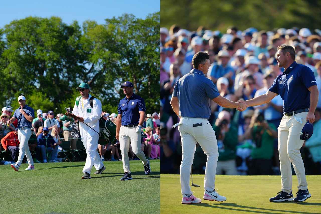 画像: 13番のマキロイの池ポチャに「泣きそうになった」とデシャンボー。会話ゼロだった相手を応援していた!?【マスターズ2025・最終日】 - みんなのゴルフダイジェスト