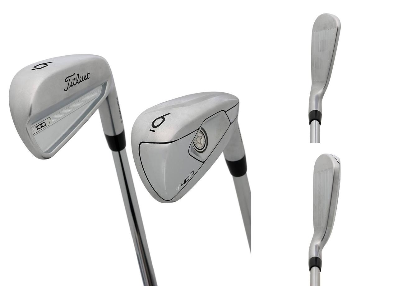 画像: 画像右上『T100(2023)』/左下『T400』、アスリート、飛び系の双極にある2つのクラブは見え方がかなり異なる