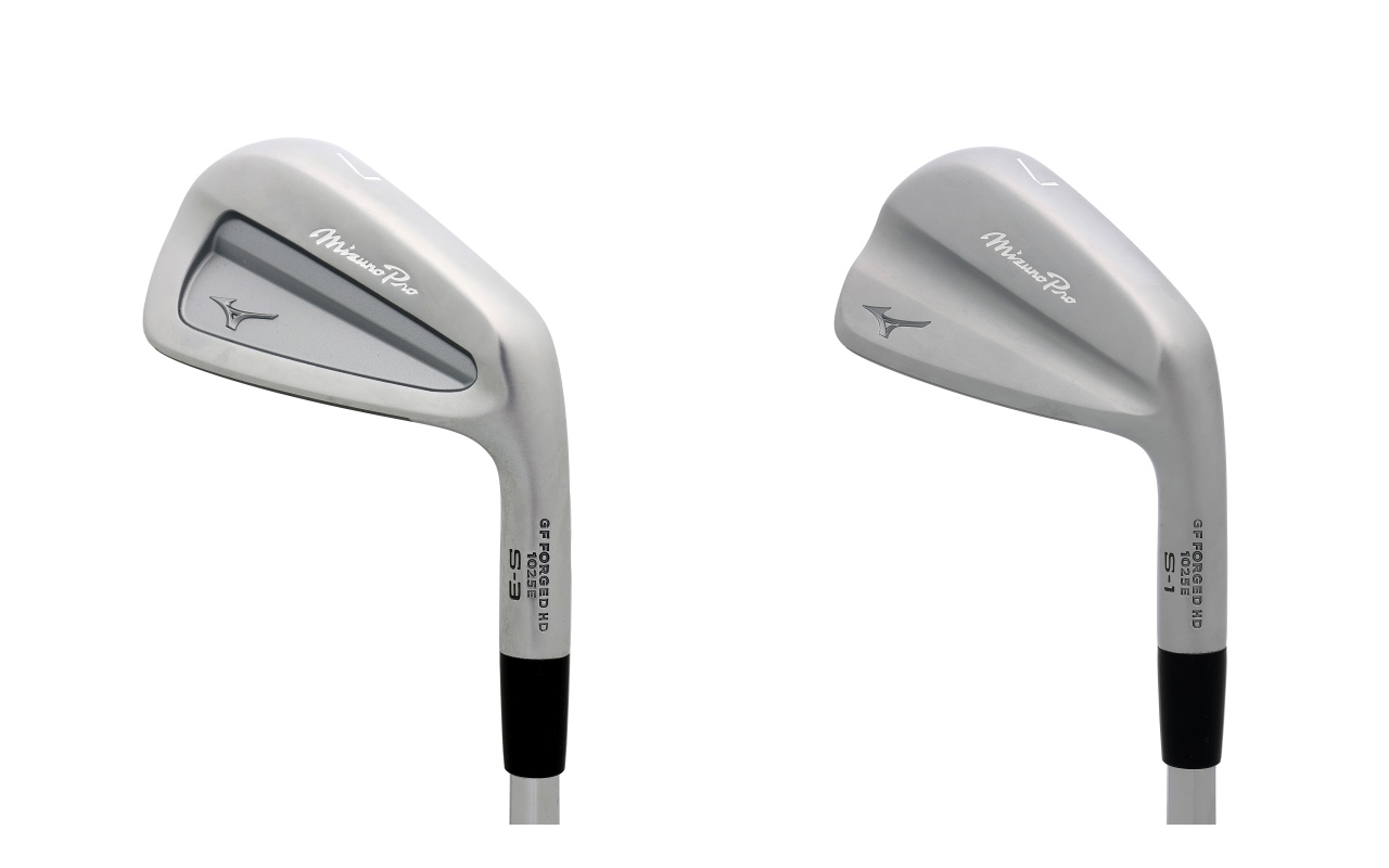 画像: 写真左の『S-3』はハーフキャビティだったが、『S-1』はマッスルバックになっている