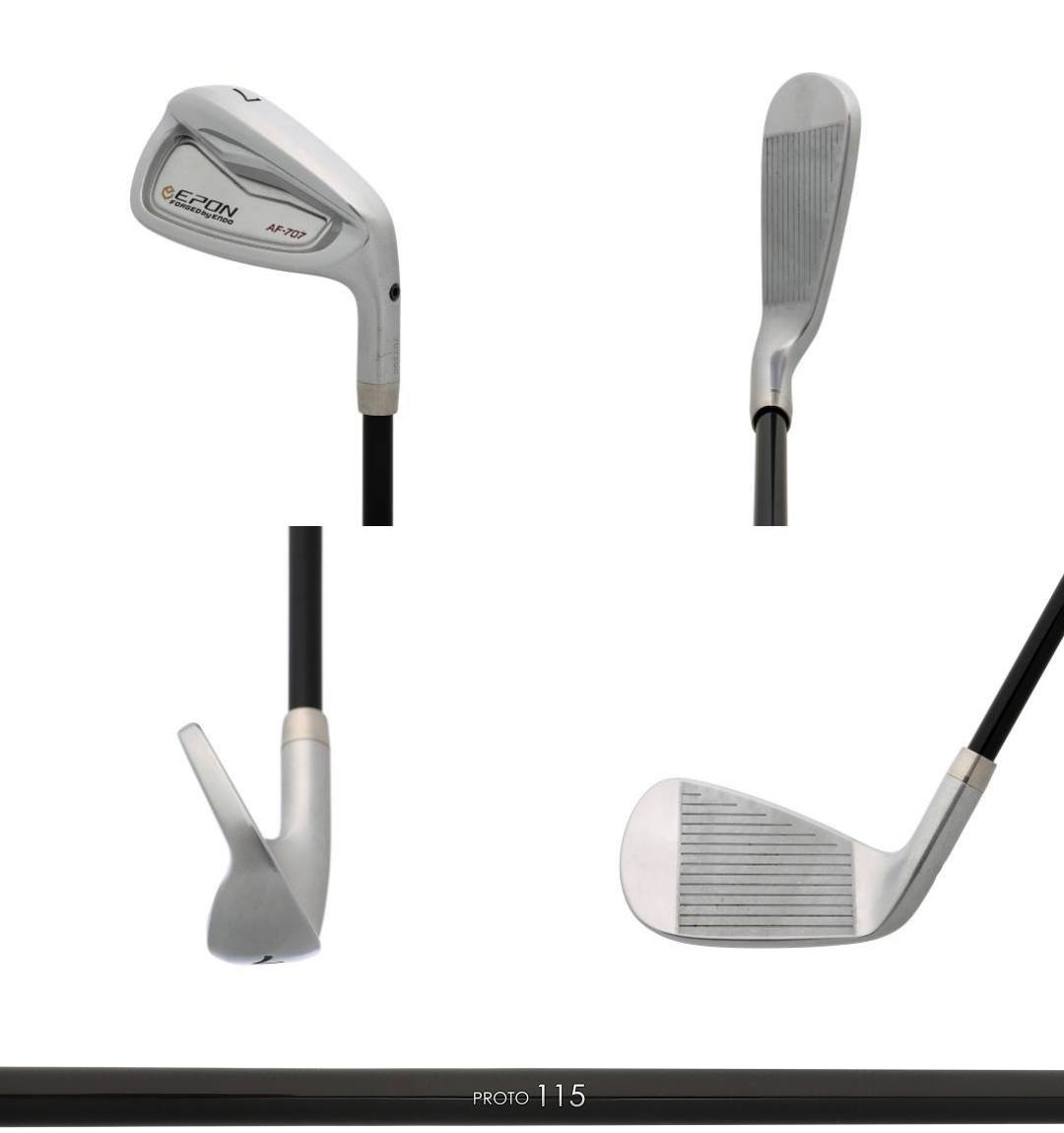 画像: エポン『AF-707』×『PROTO 115』の組み合わせ（ヘッドは7番：29度）