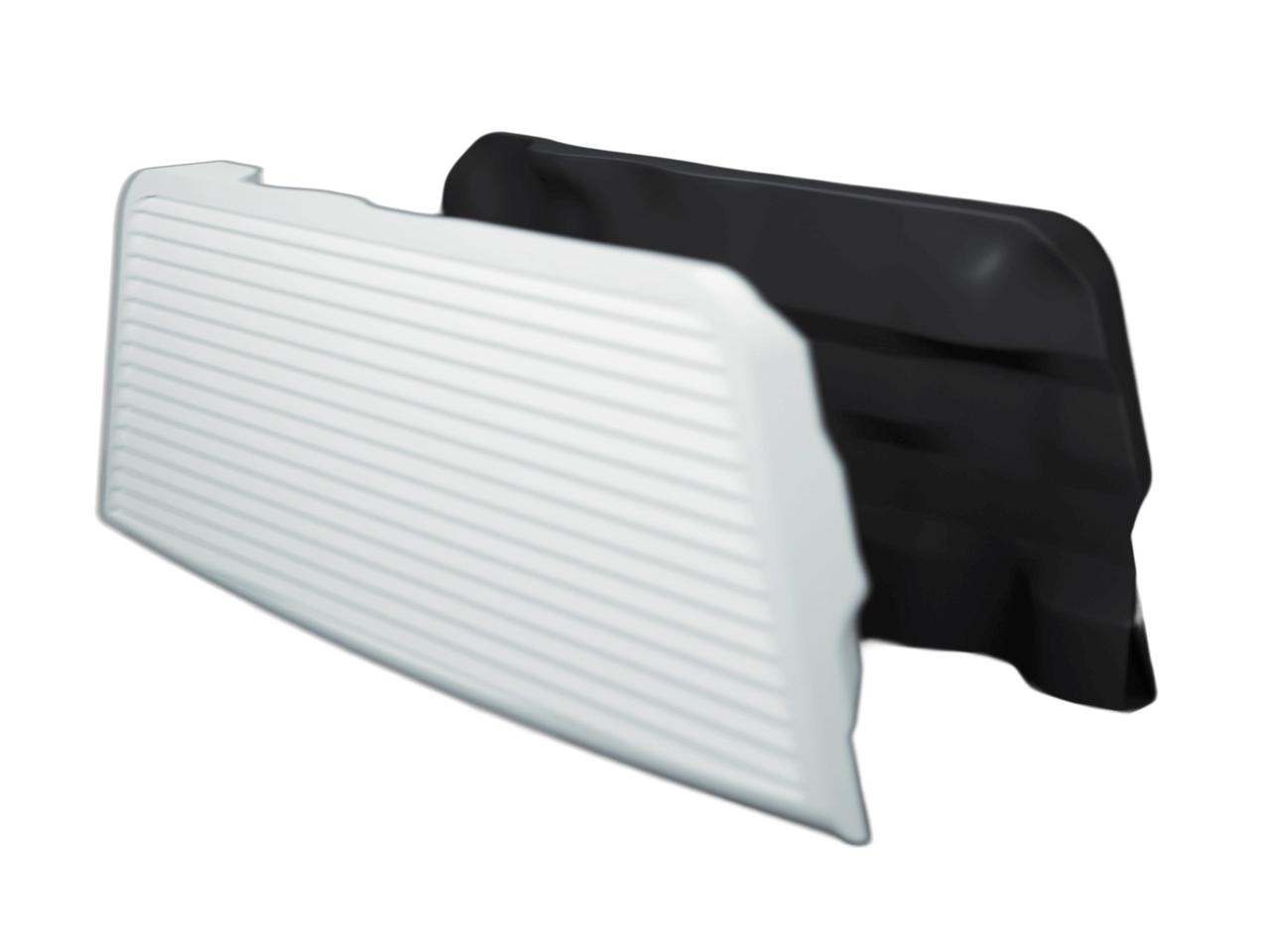 画像: 白いインサートが軟らかい樹脂で黒いインサートが硬い樹脂という「Ai-DUAL・インサート」を採用