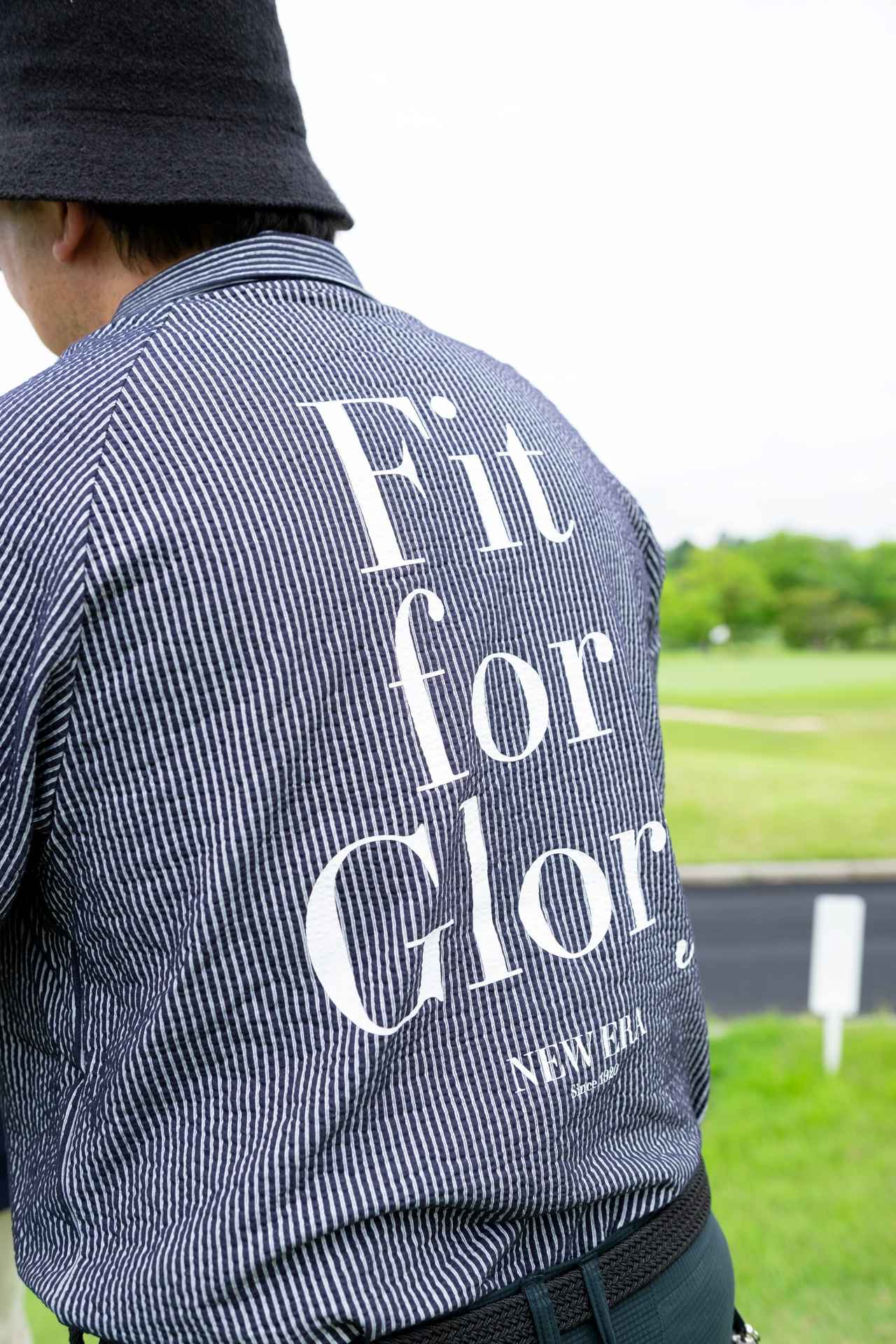 画像: 大胆なバックプリントがインパクトのあるデザイン