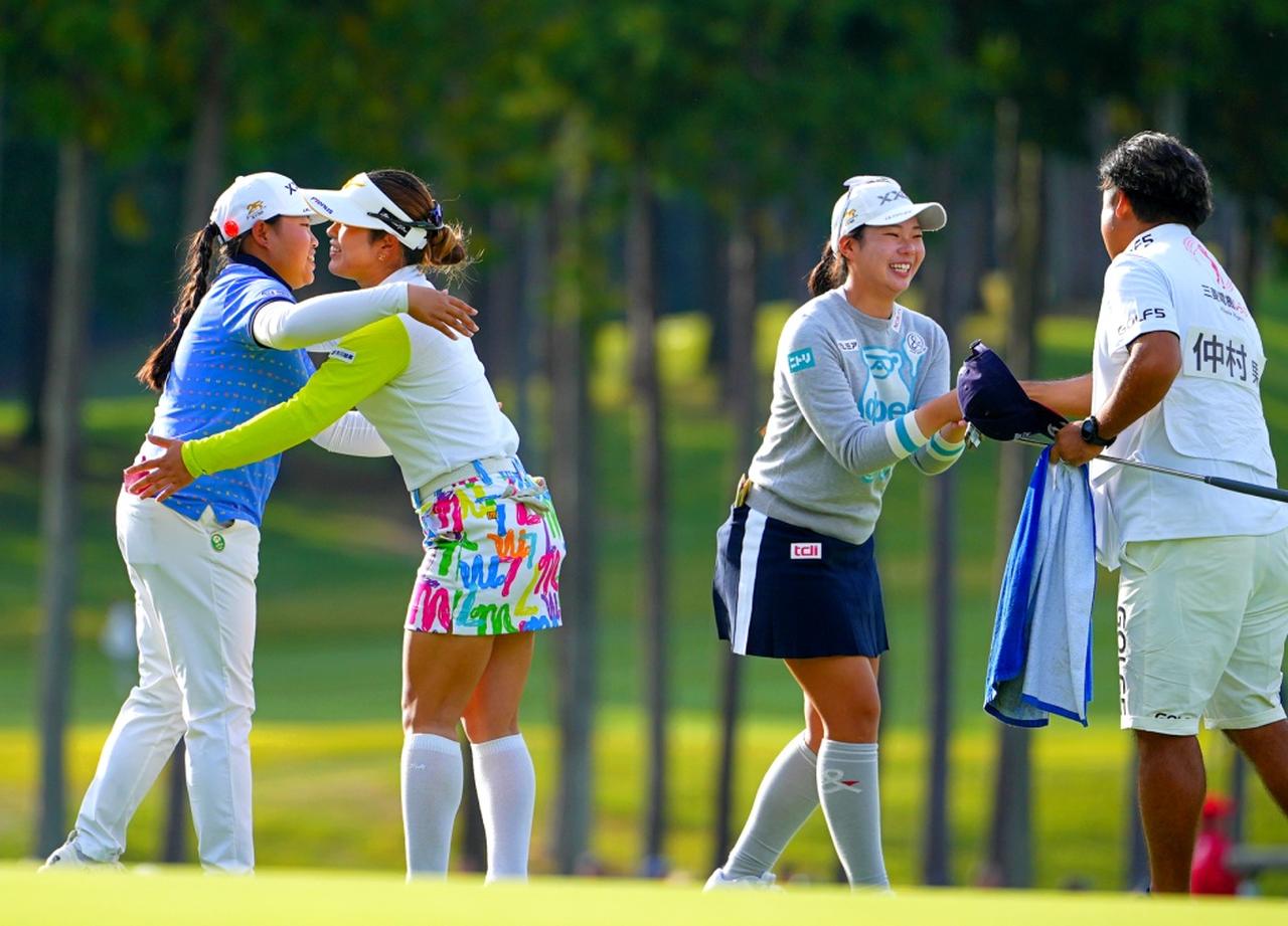 画像: 同組の入谷響、菅楓華(撮影/姉崎正)