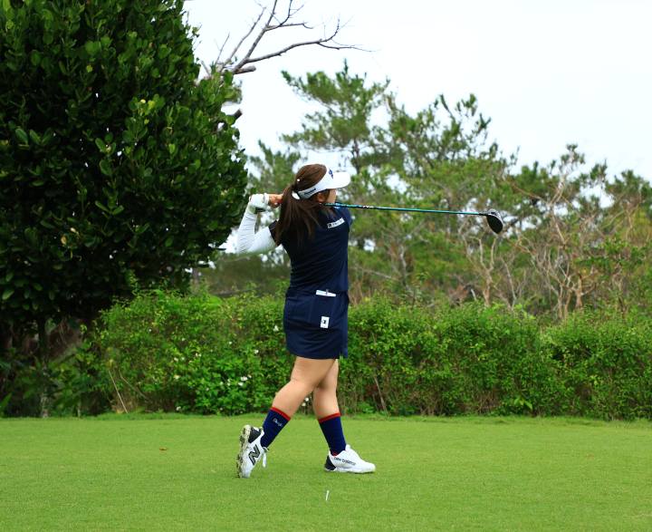 画像 : 10番目の画像 - 山下美夢有の正面ドライバースウィング（撮影／大澤進二） - みんなのゴルフダイジェスト
