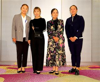 藤田幸希、木村彩子、青木瀬令奈、山城奈々