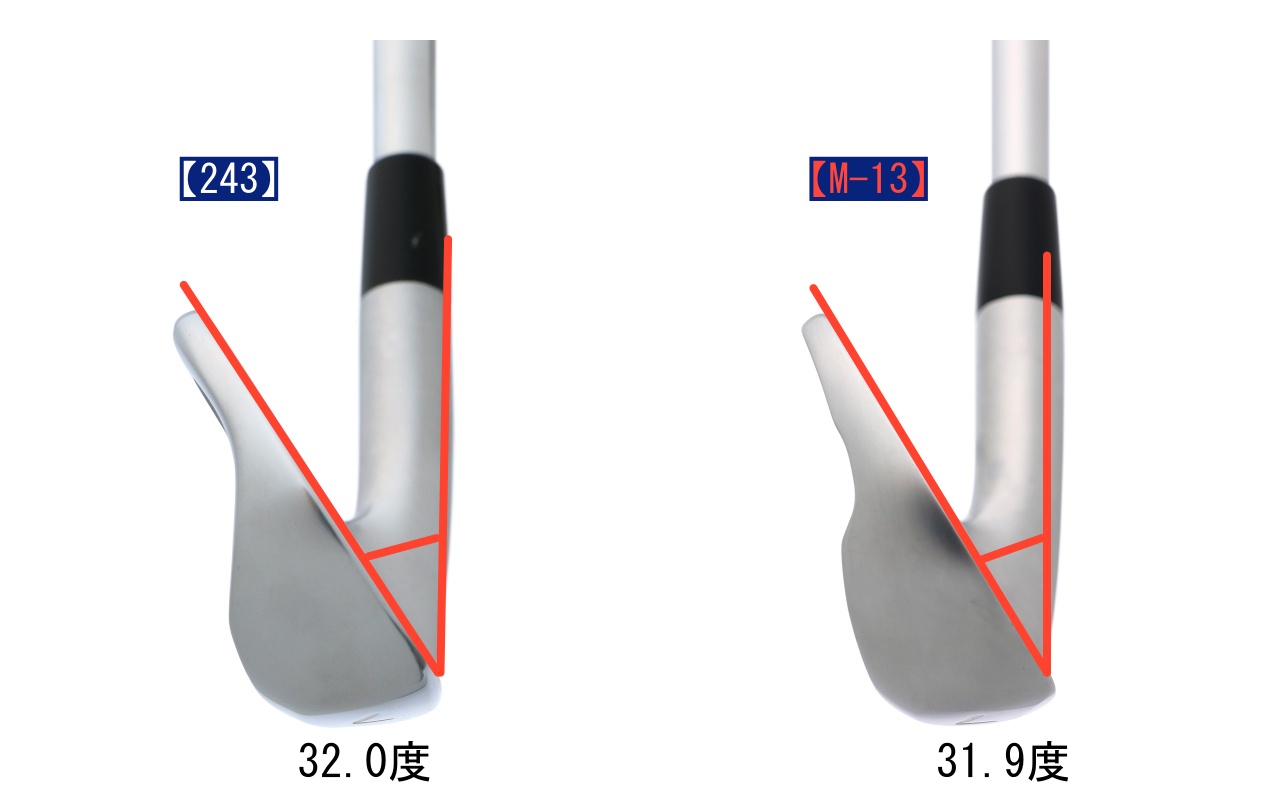 画像: 両モデル共にリアルロフト角が同等の設定で、フェース素材が反発の良い物が使われている