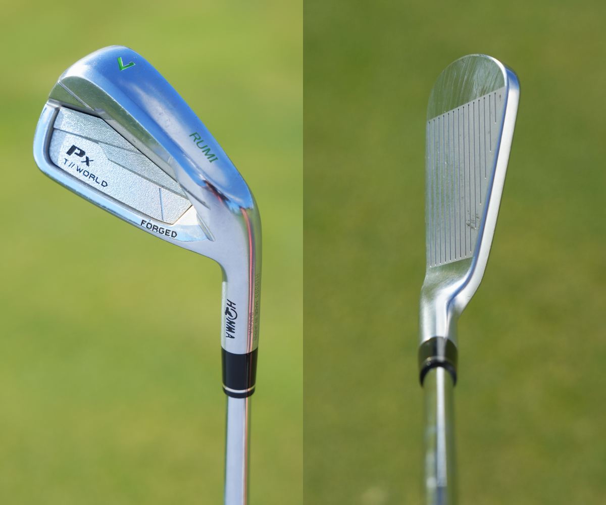 画像: 本間の現行のアイアンのモデルの中でも比較的“やさしい”モデル。しかし、やさしいモデルにありがちなぼってりした見た目ではなく、葭葉も評価するようにスッキリした顔立ちのヘッド