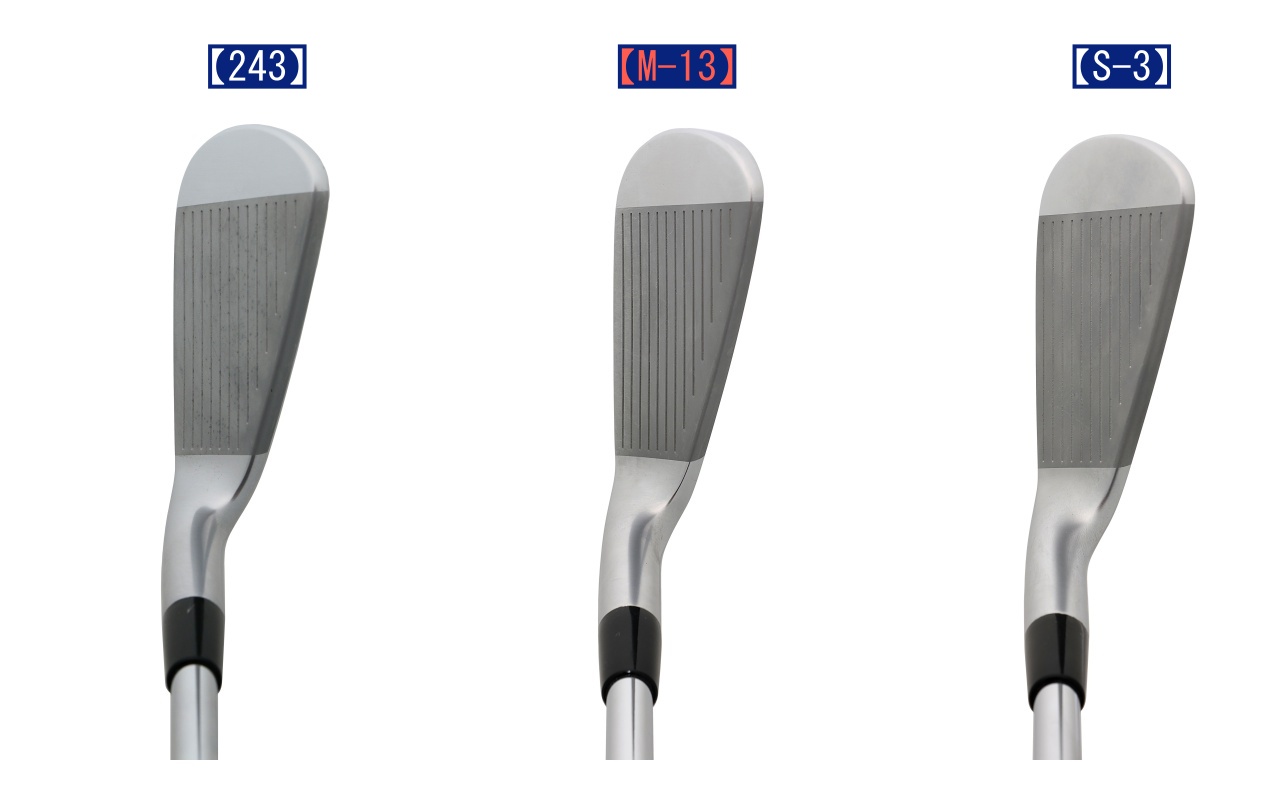 画像: 『M-13』は軽くグースネック感があり、フェースが長い