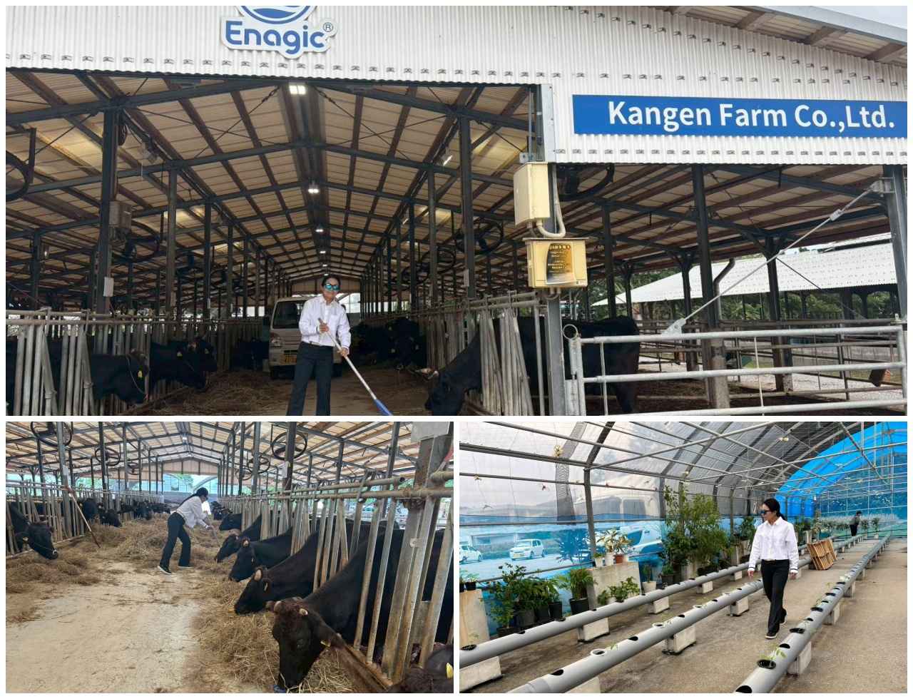 画像: スポンサーのエナジックのファームを訪問。還元型の農業などを行っている。「私と思いが一緒の企業さんに応援してもらえて嬉しいですね」