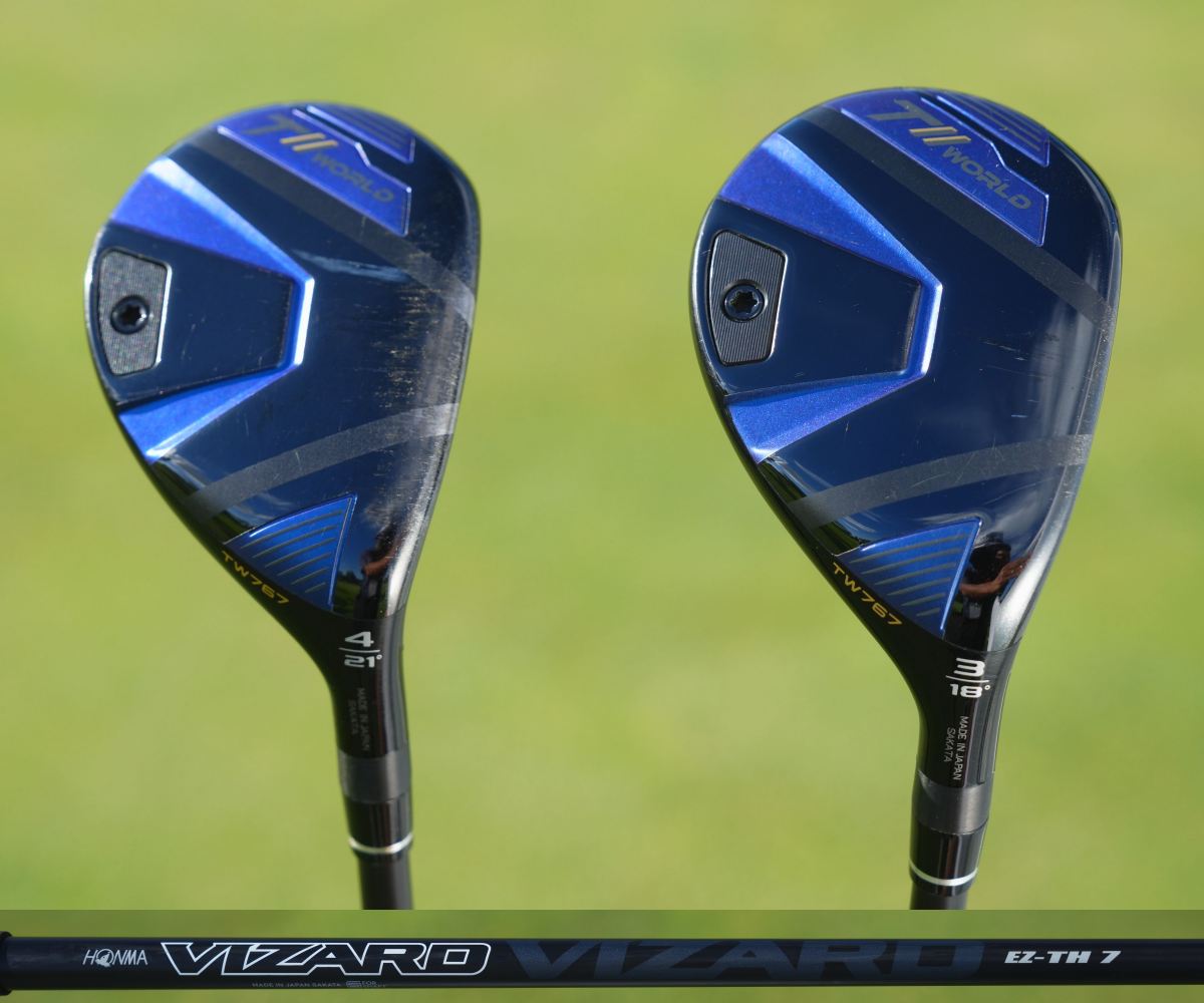 画像: 以前までプロトタイプの同モデルのUTを使用していたが、球の上がりやすさを優先してこちらにスイッチ。シャフトはヴィザードEZ-TH。ドライバーからUTまでヴィザードを一貫して使用する