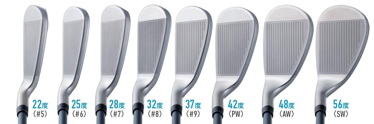 画像: XXIO14アイアン(#7)幅広ソールでインパクト時の安定感はピカイチ