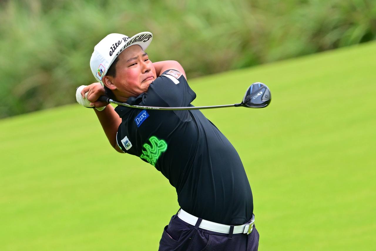 画像: 日本アマチュアゴルフ選手権競技最終日にて(撮影/有原裕晶)