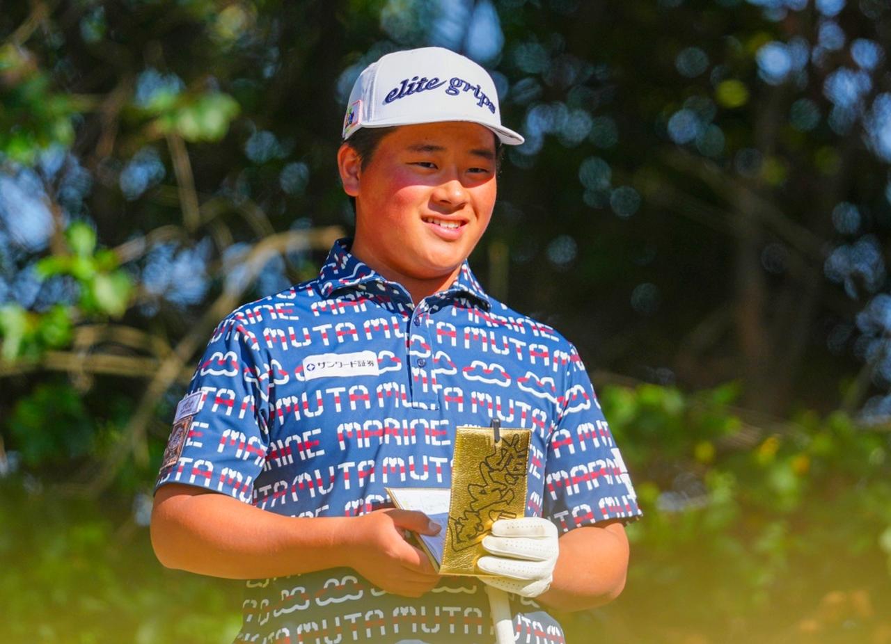 画像: 今大会史上最年少の15歳185日で予選を通過した中学3年生プロ加藤金次郎（撮影/姉崎正）