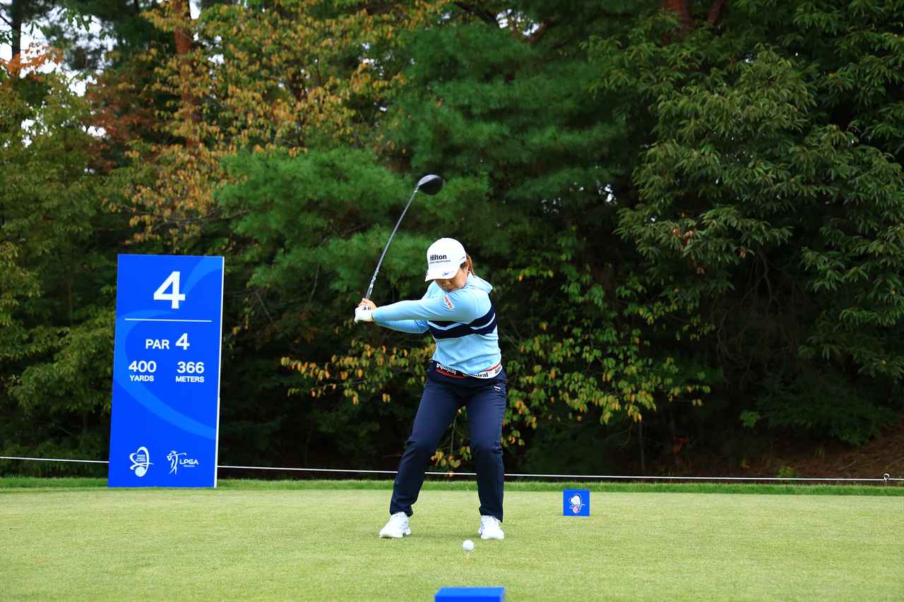 画像 : 9番目の画像 - 畑岡奈紗　ドライバー正面連続写真 - みんなのゴルフダイジェスト