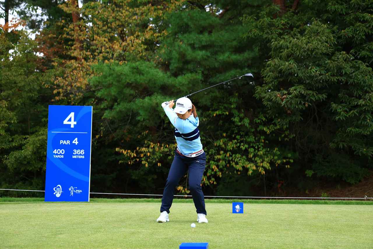 画像 : 7番目の画像 - 畑岡奈紗　ドライバー正面連続写真 - みんなのゴルフダイジェスト