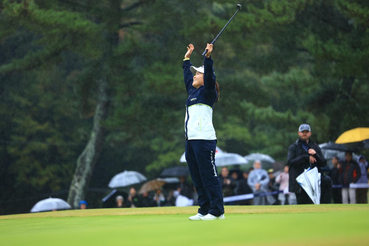 画像: 「TOTOジャパンクラシック」で3年半ぶりの優勝を飾った畑岡奈紗